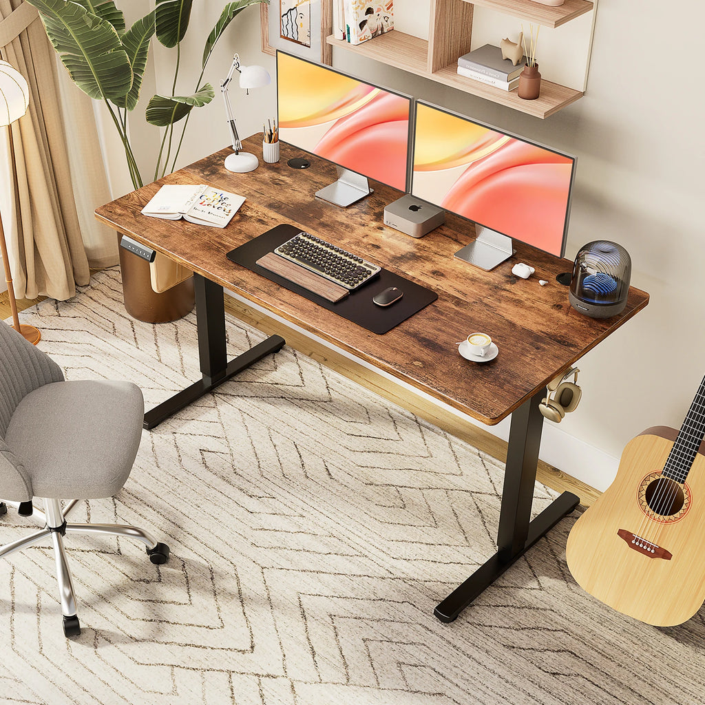 Adjustable 63x24 Inch Stand Up Sit  Work Table