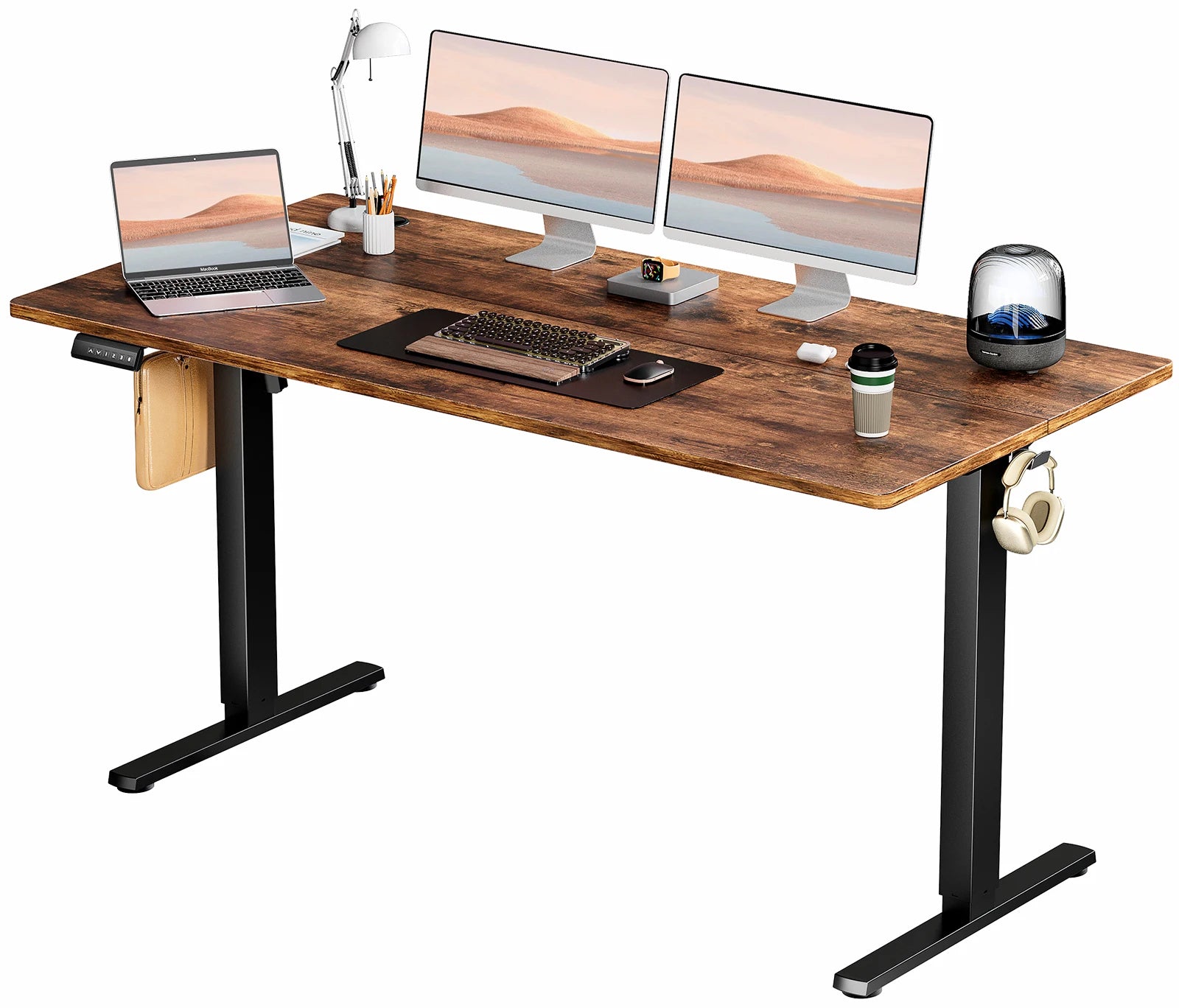 Adjustable 63x24 Inch Stand Up Sit  Work Table