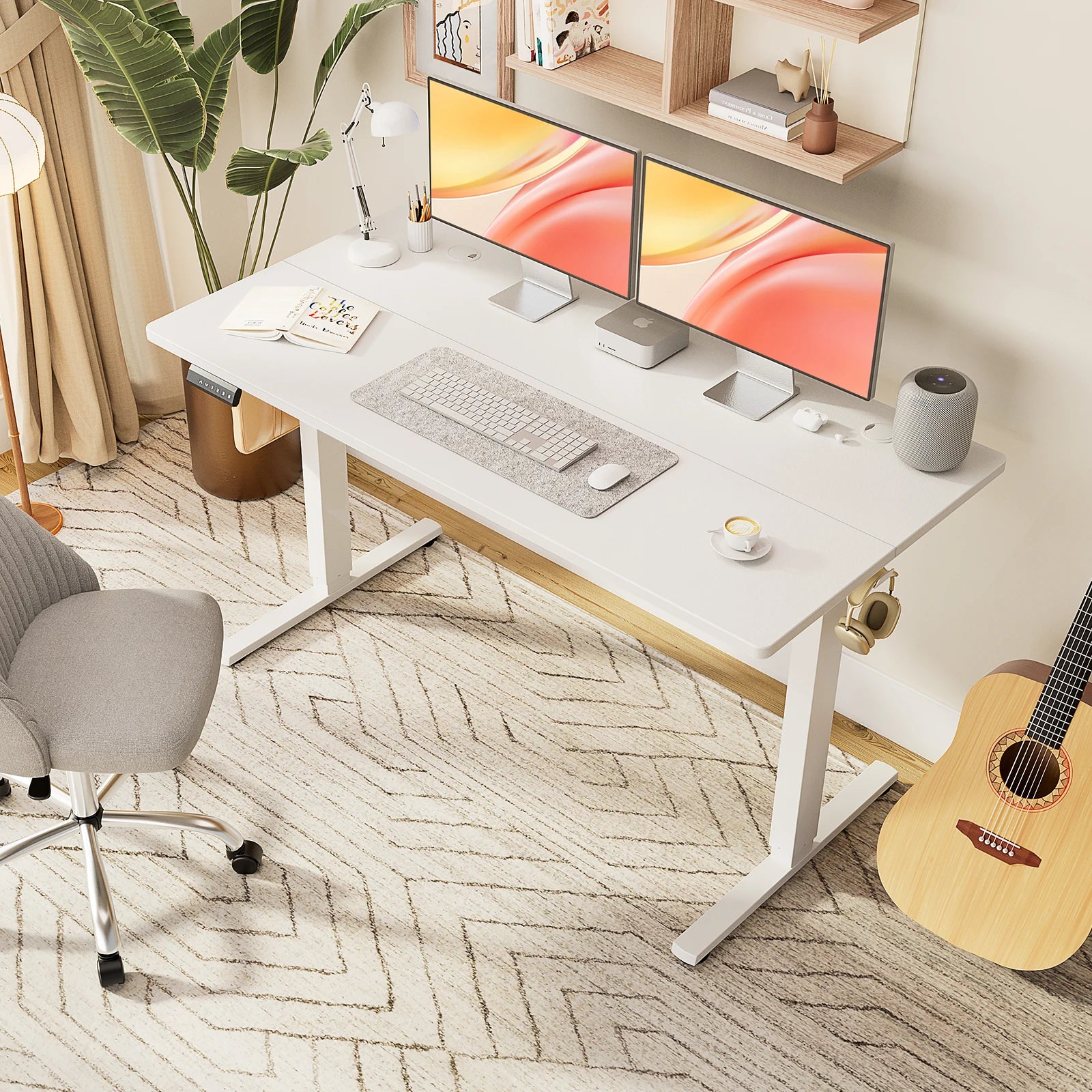 Adjustable 63x24 Inch Stand Up Sit  Work Table