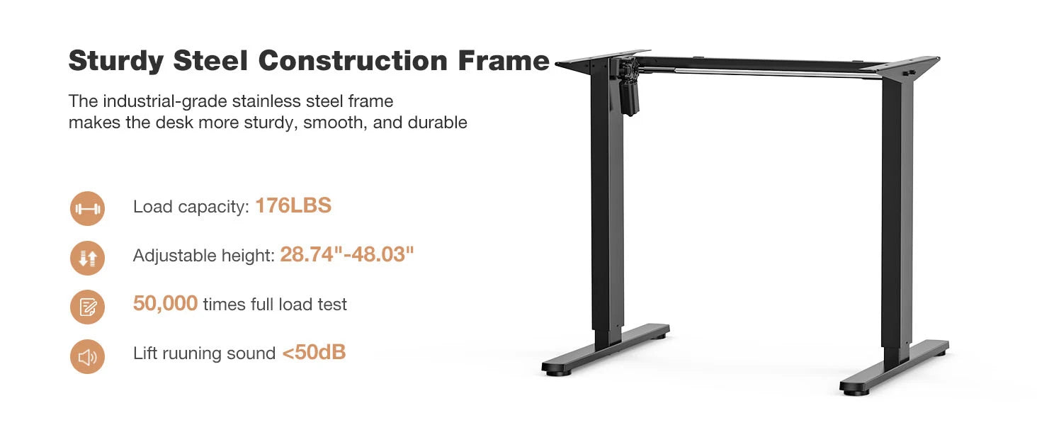 Adjustable 63x24 Inch Stand Up Sit  Work Table